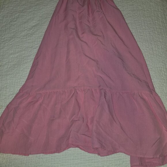 ✨ AUGUST SKY | Women's smoked empire waist midi dress - Picture 5 of 5